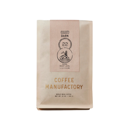 COFFEE MANUFACTORY-22 ORGANIC DARK