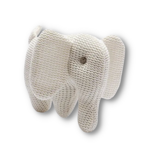 BEST YEARS LTD- KNITTED COTTON ELEPHANT