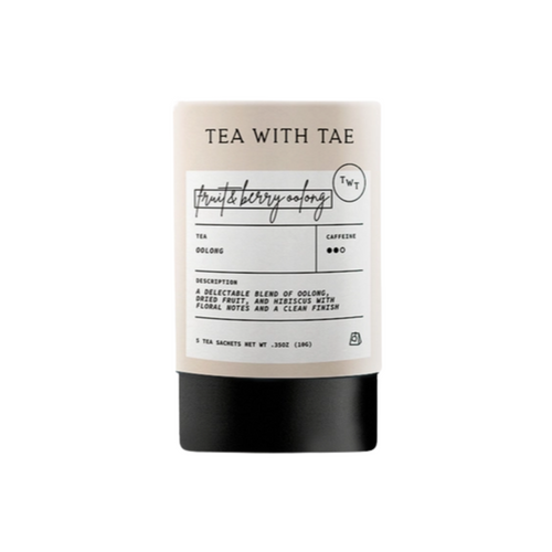 TEA WITH TAE- Fruit & Berry Oolong Mini Tube