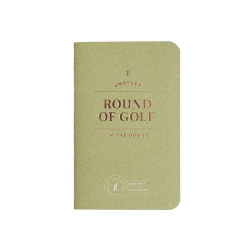Letterfolk - Round of Golf Passport