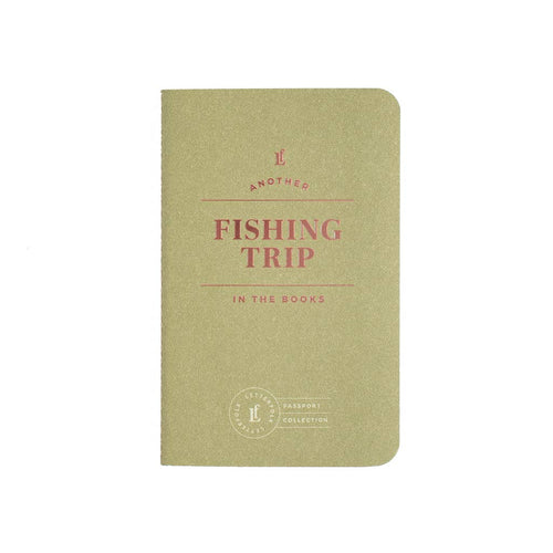 Letterfolk - Fishing Trip Passport