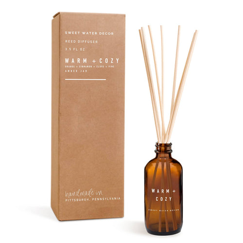 SWEET WATER DECOR - WARM AND COZY REED DIFFUSER