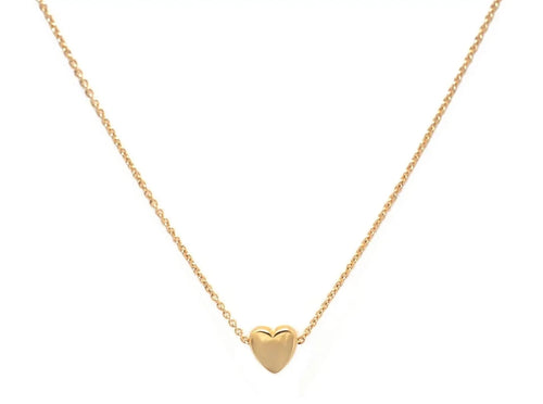 LOVE YOU MORE-ONE LESS LONELY HEART NECKLACE