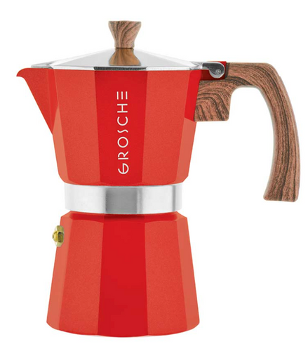 GROSCHE - MILANO Red Espresso Maker