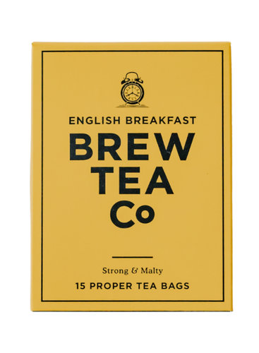 BREW TEA CO.- ENGLISH BREAKFAST TEAS
