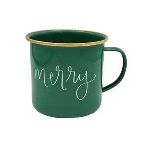 SWEET WATER DECOR - MERRY - GREEN CAMPFIRE MUG